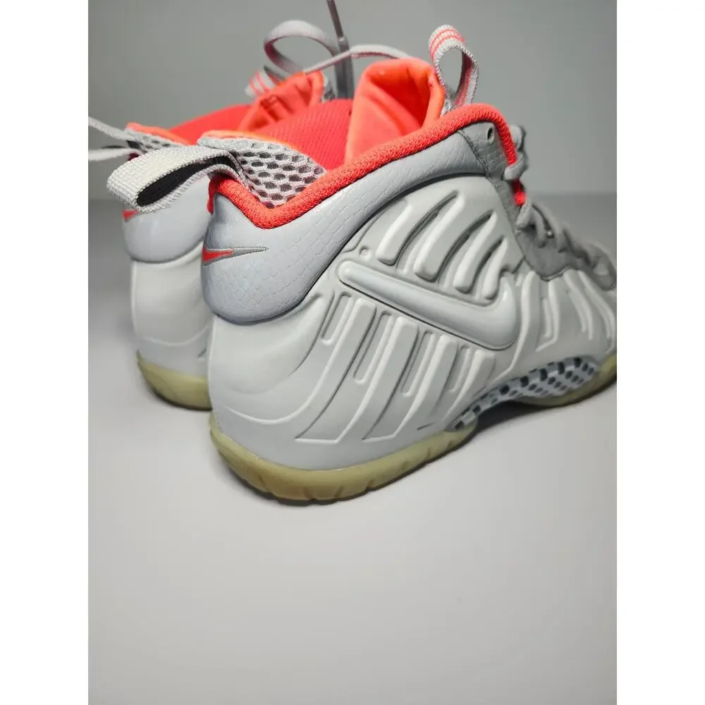 Nike Little Posite Pro Pure Platinum 7Y Athletic Sneaker Streetwear With Box